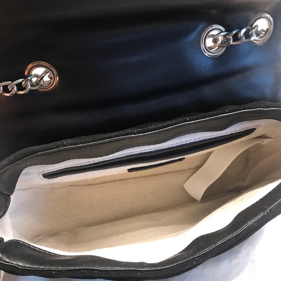 Zara new leather suede handbag - Picture 5 of 9